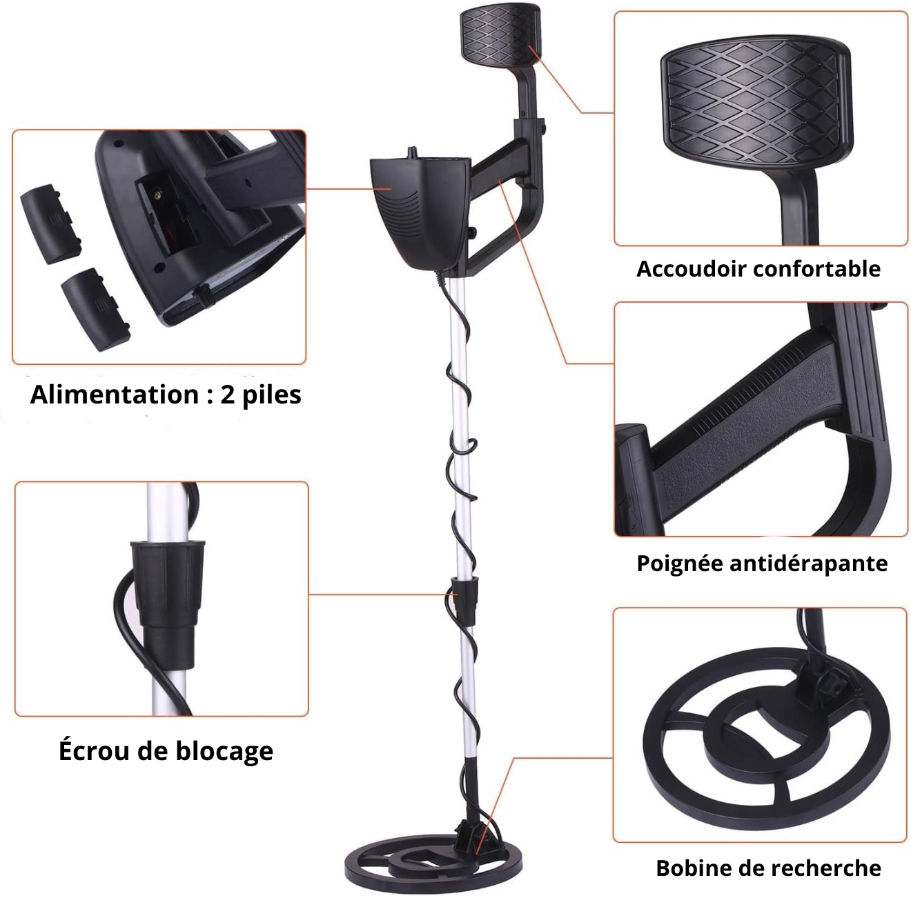 Détecteur de Métaux ProFinder 4600