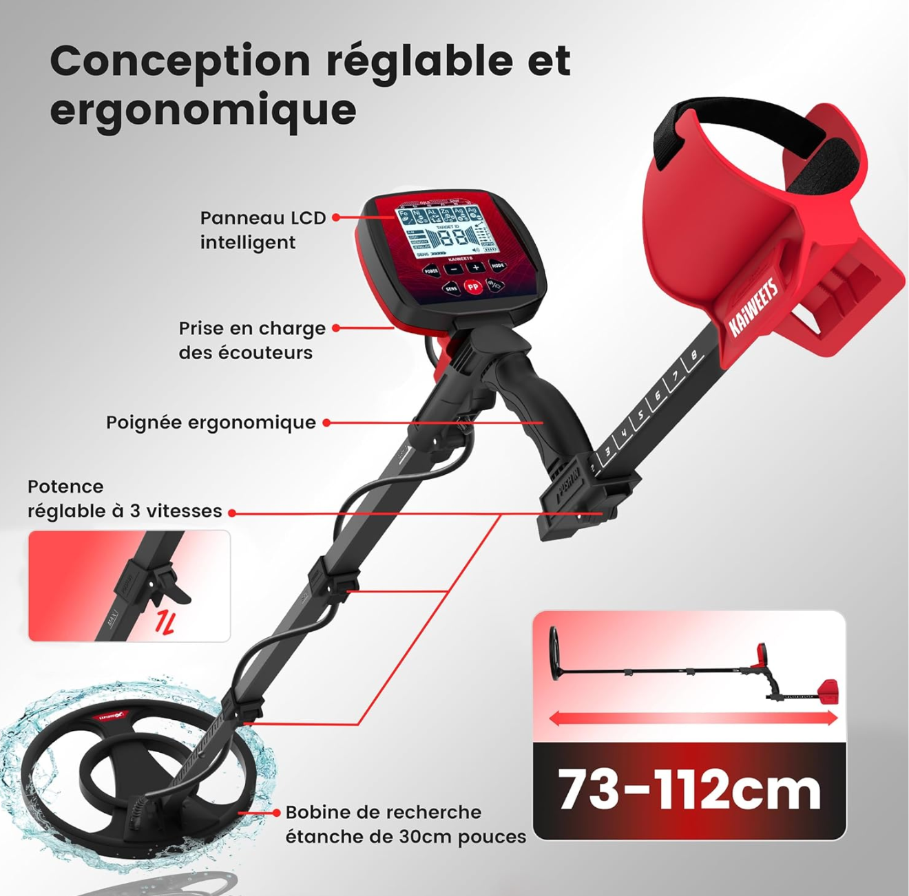 Détecteur de Métaux EliteScan 290