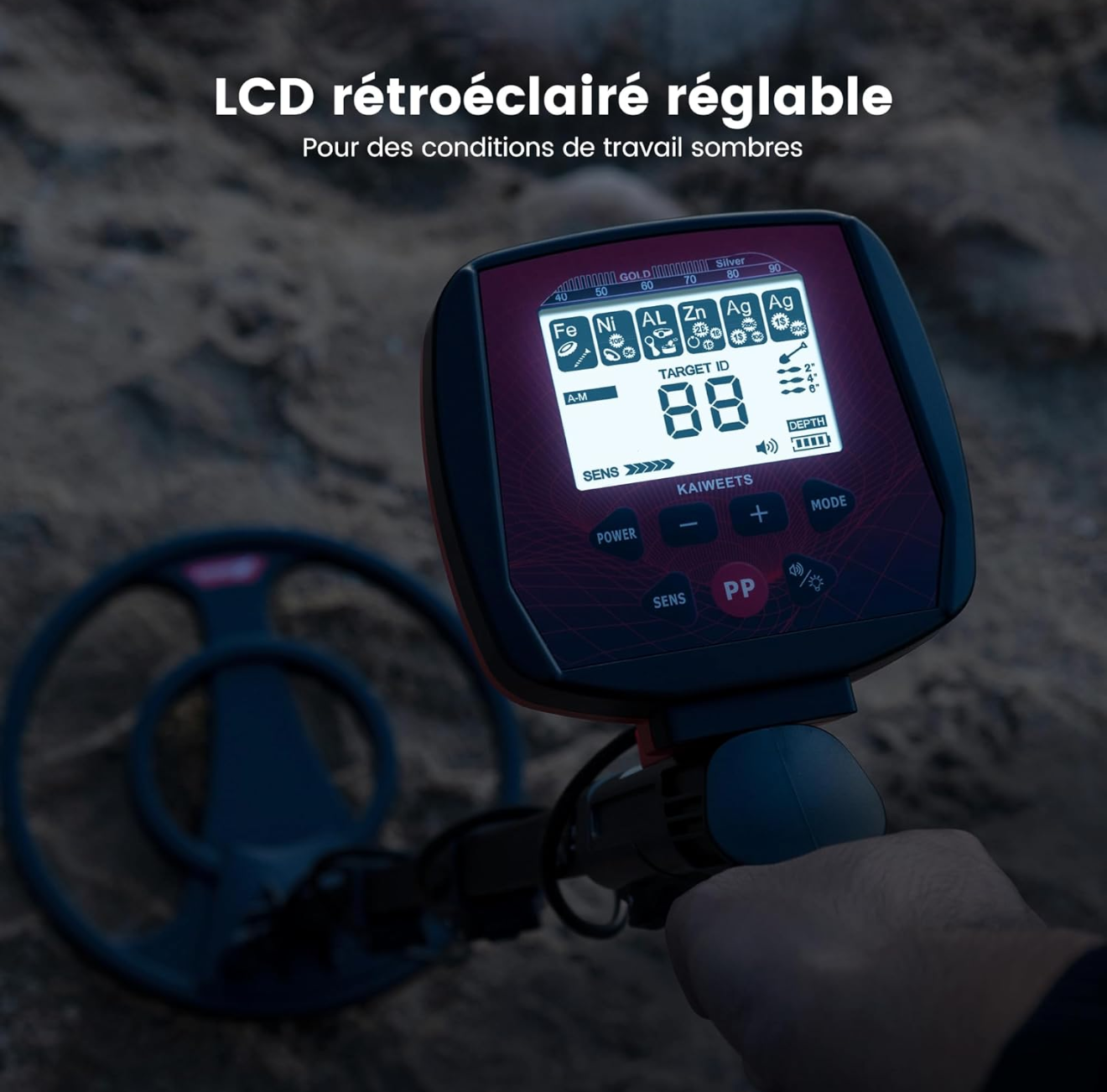 Détecteur de Métaux EliteScan 290