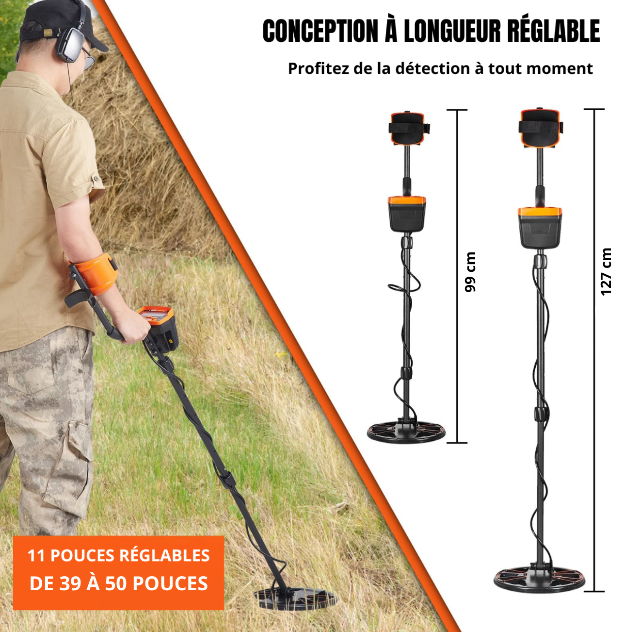 Détecteur de Métaux Professionnel AquaPro 12