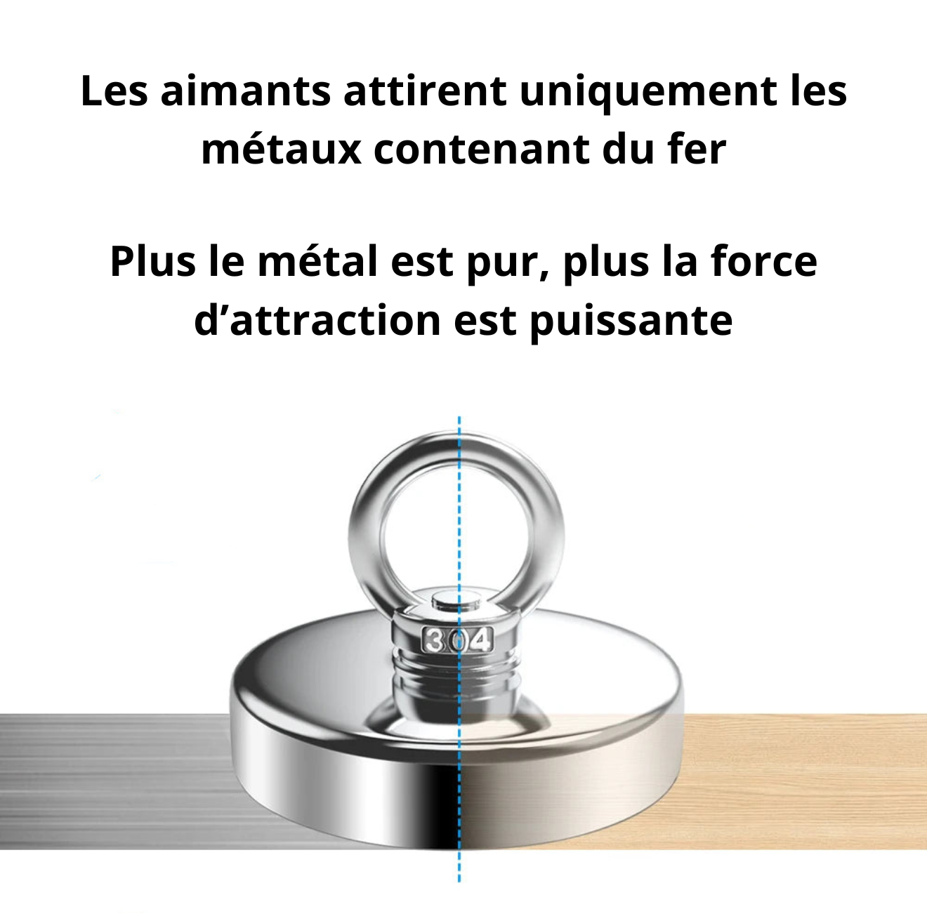 Aimant de Pêche MagneQuest D16 5KG