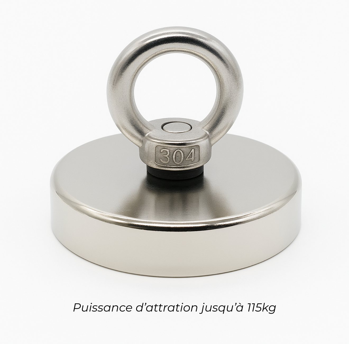 Aimant de Pêche PowerLift D60 115KG