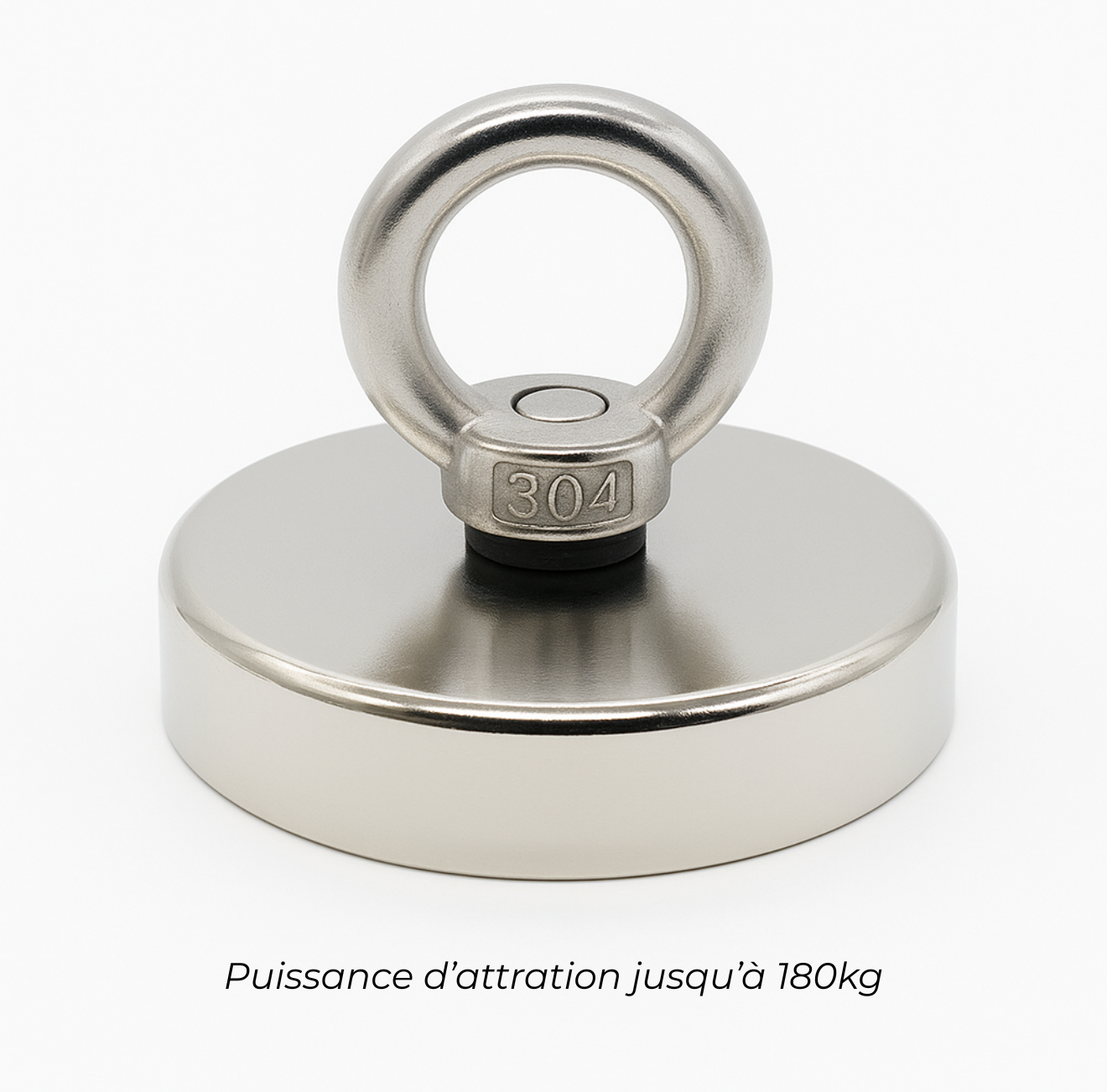 Aimant de Pêche PowerLift D75 180KG