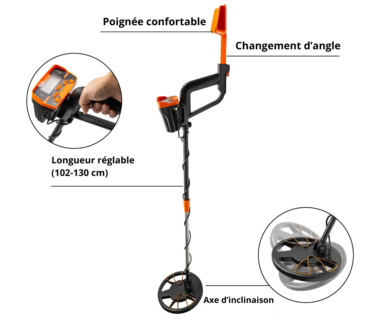 Détecteur de Métaux UltraSeek 710