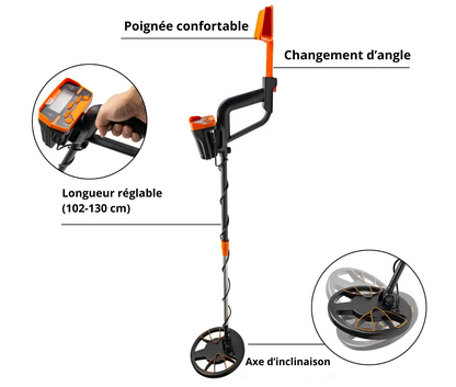 Détecteur de Métaux UltraSeek 710