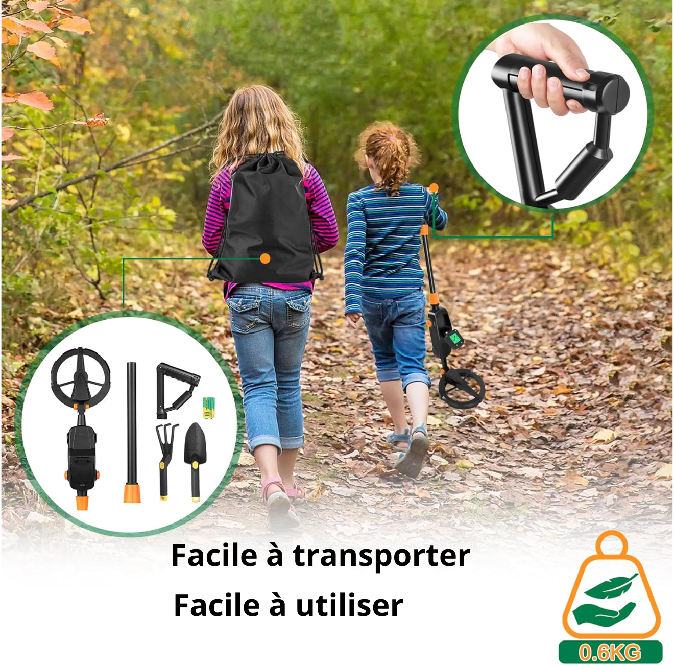 Détecteur de Métaux Enfant Scout MD-220