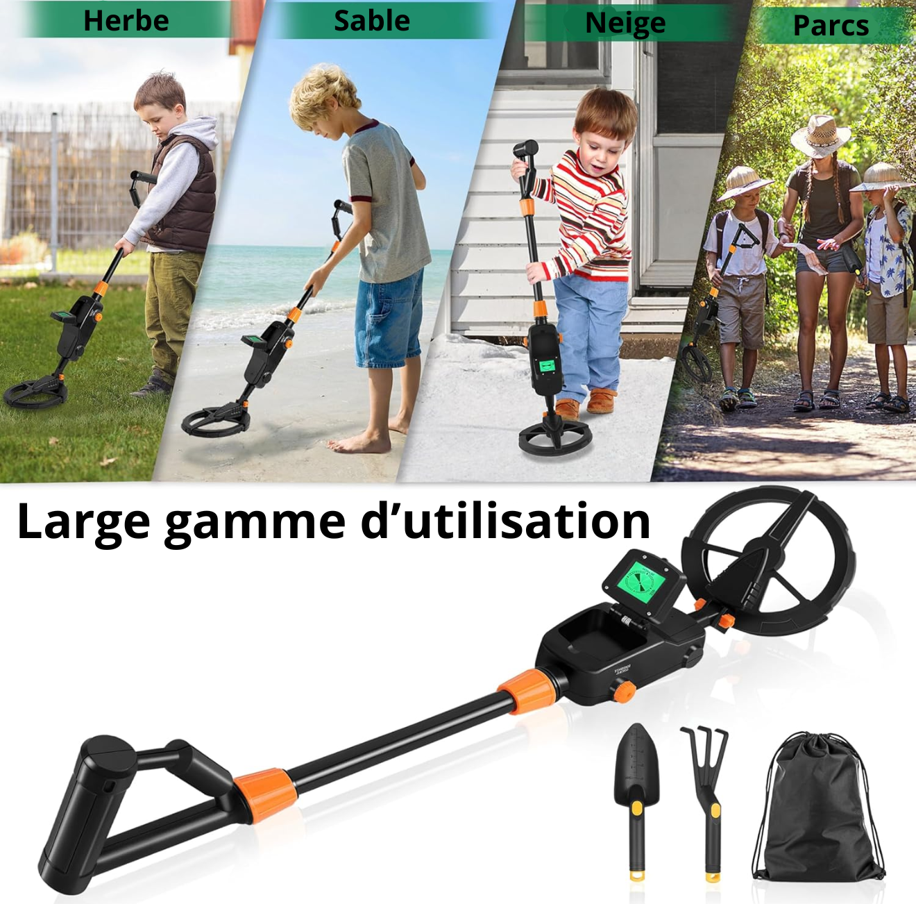 Détecteur de Métaux Enfant Scout MD-220