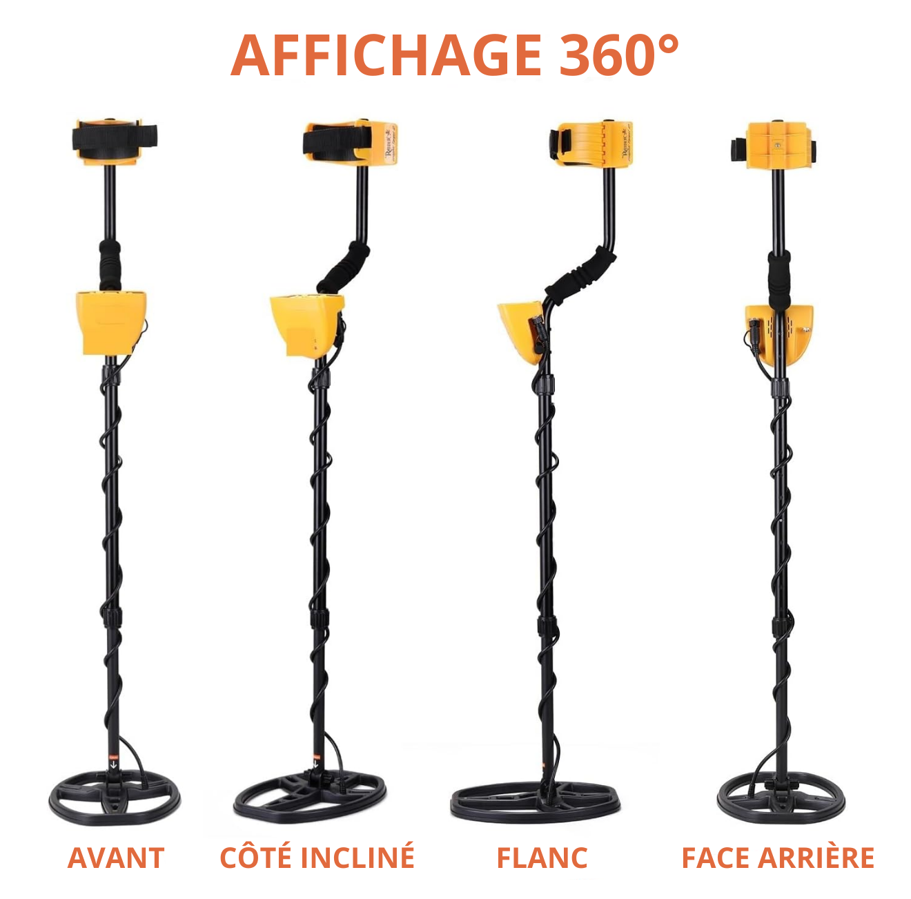 Détecteur de Métaux Professionnel GoldMaster 1100