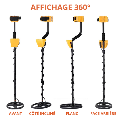 Détecteur de Métaux Professionnel GoldMaster 1100