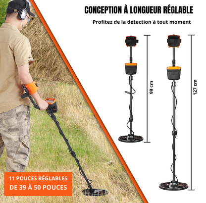 Détecteur de Métaux Professionnel AquaPro 12