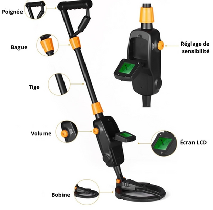 Détecteur de Métaux Enfant Scout MD-220