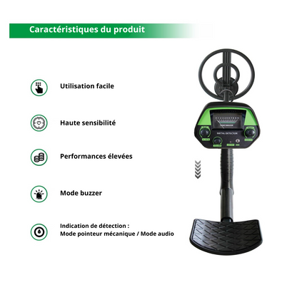 Détecteur de métaux TerraQuest 5030