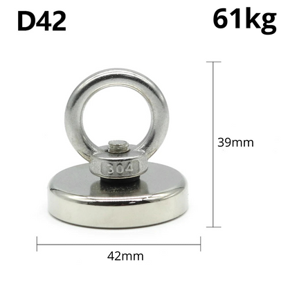 Aimant de Pêche MagneQuest D42 61KG