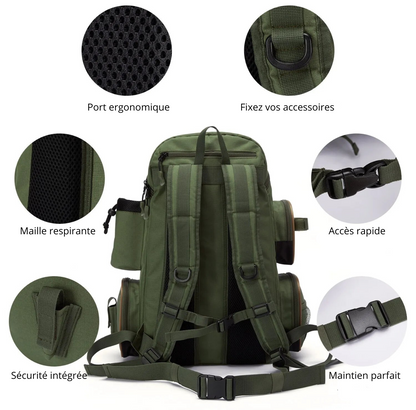 Sac de pêche Bassdash 45L