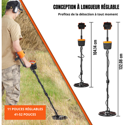 Détecteur de Métaux Vevor DeepScan